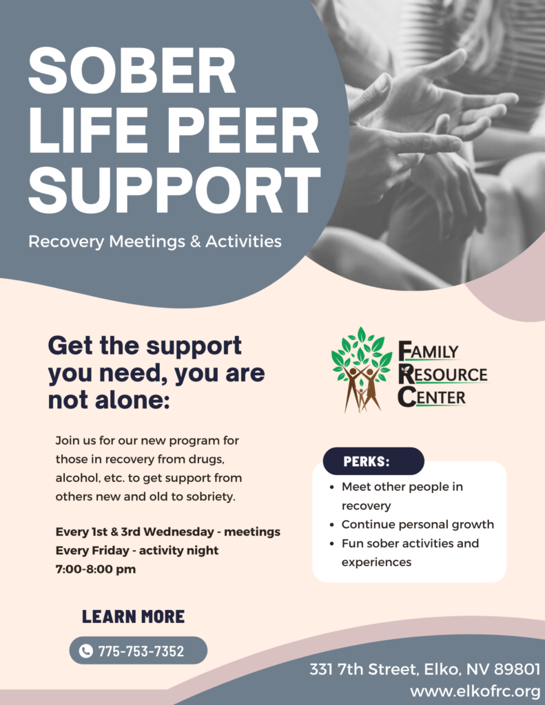 Sober Life Peer Support Recovery Meeting – Explore Elko