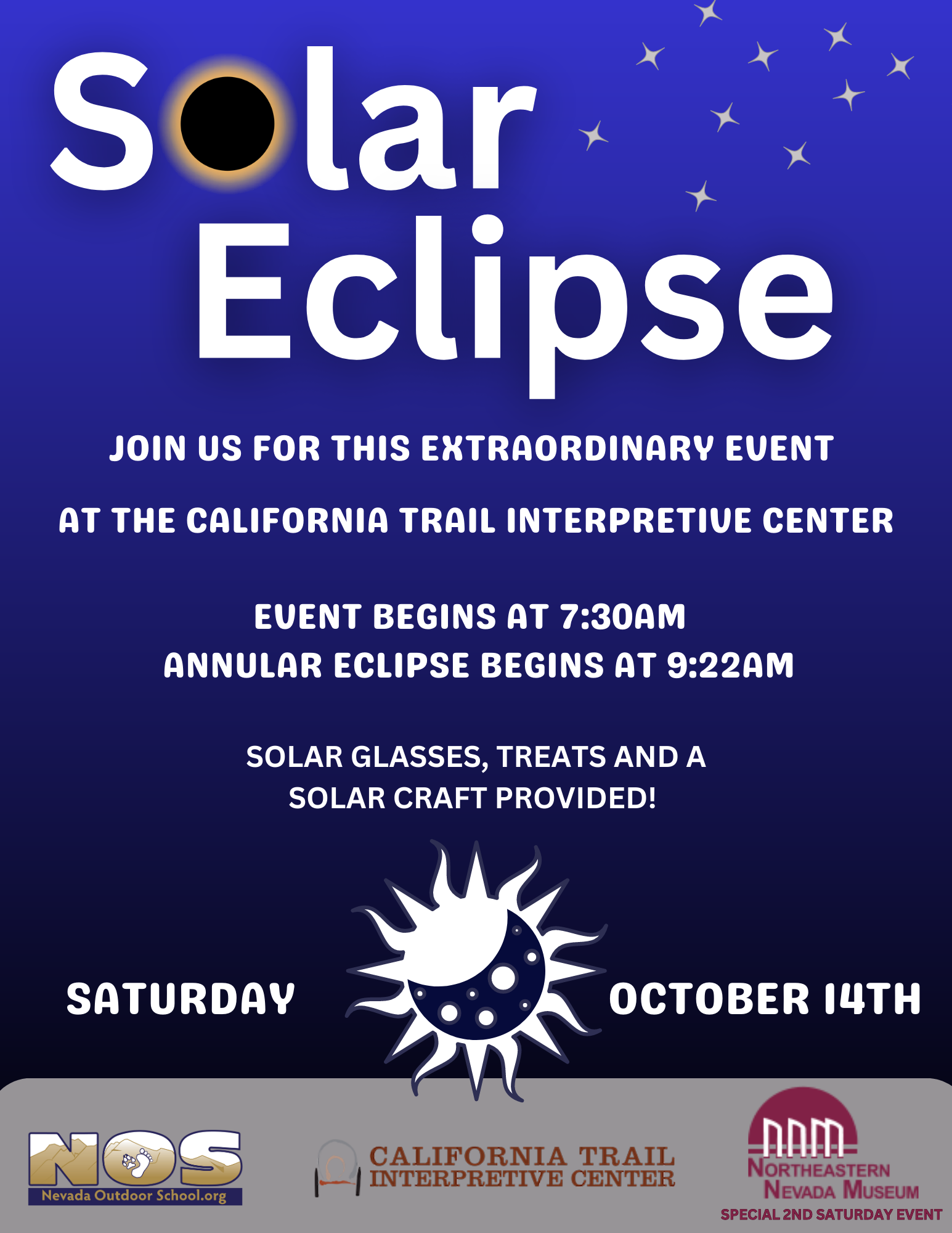 Solar Eclipse Viewing Party – Explore Elko