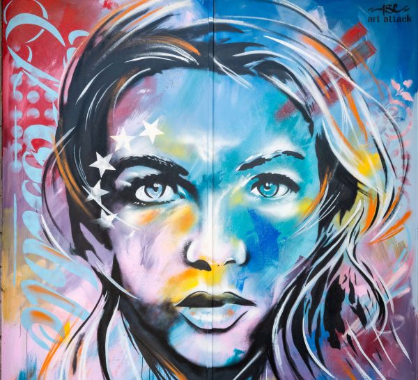 Elko Mural Abstract Possible